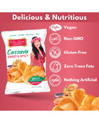 Wai Lana Cassava Chips: Sweet & Spicy