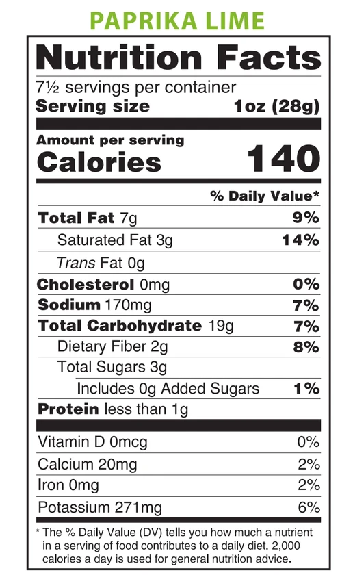Nutrition Facts