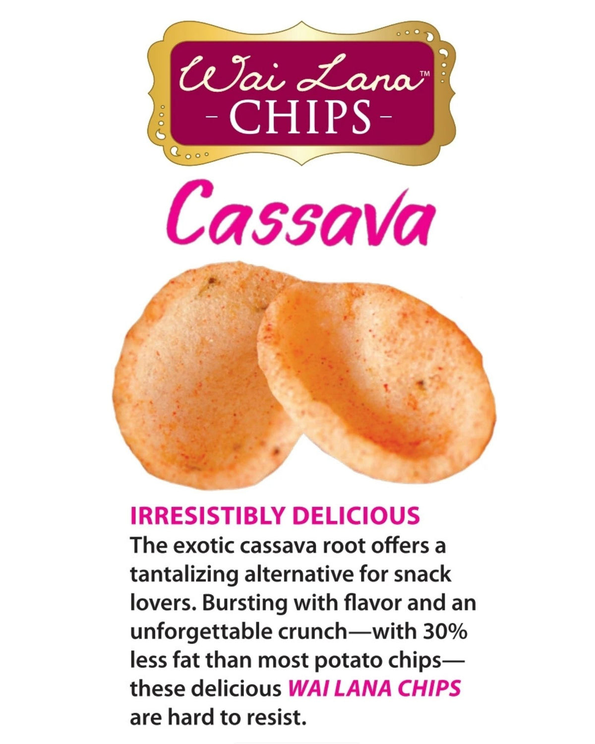 Wai Lana Cassava Chips: Thai Curry with Lime