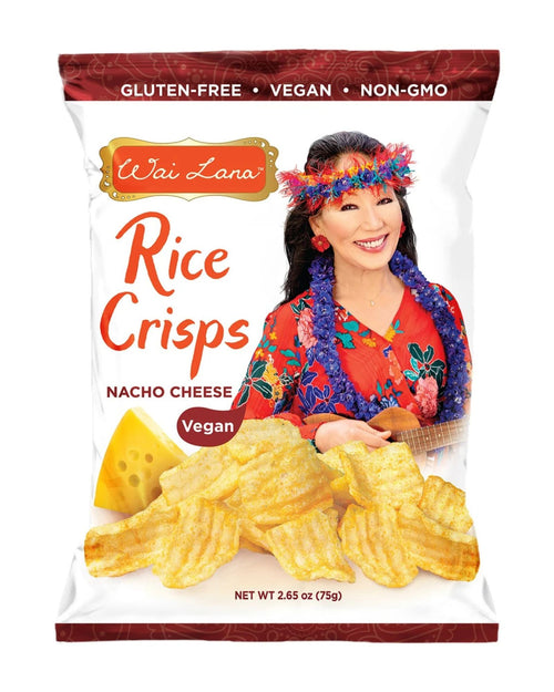 Rice Crisps : Nacho Cheese (Vegan)