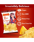 Rice Crisps : Nacho Cheese (Vegan)