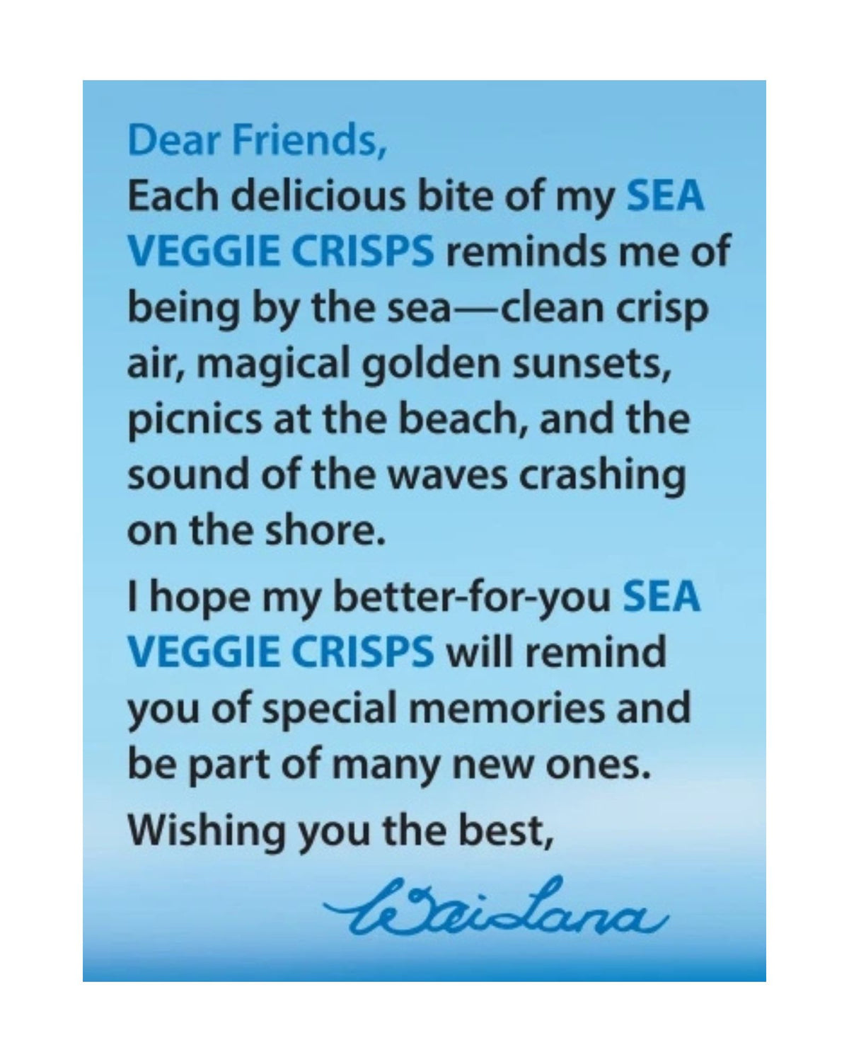 Sea Veggie Crisps