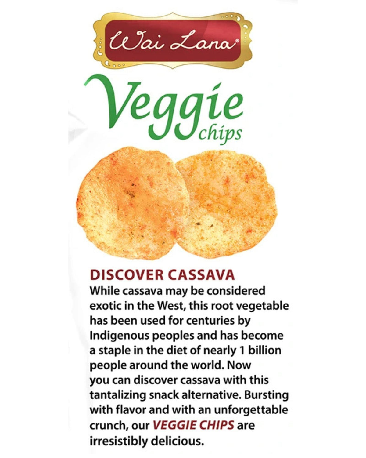 Wai Lana Veggie Chips: Jalapeno