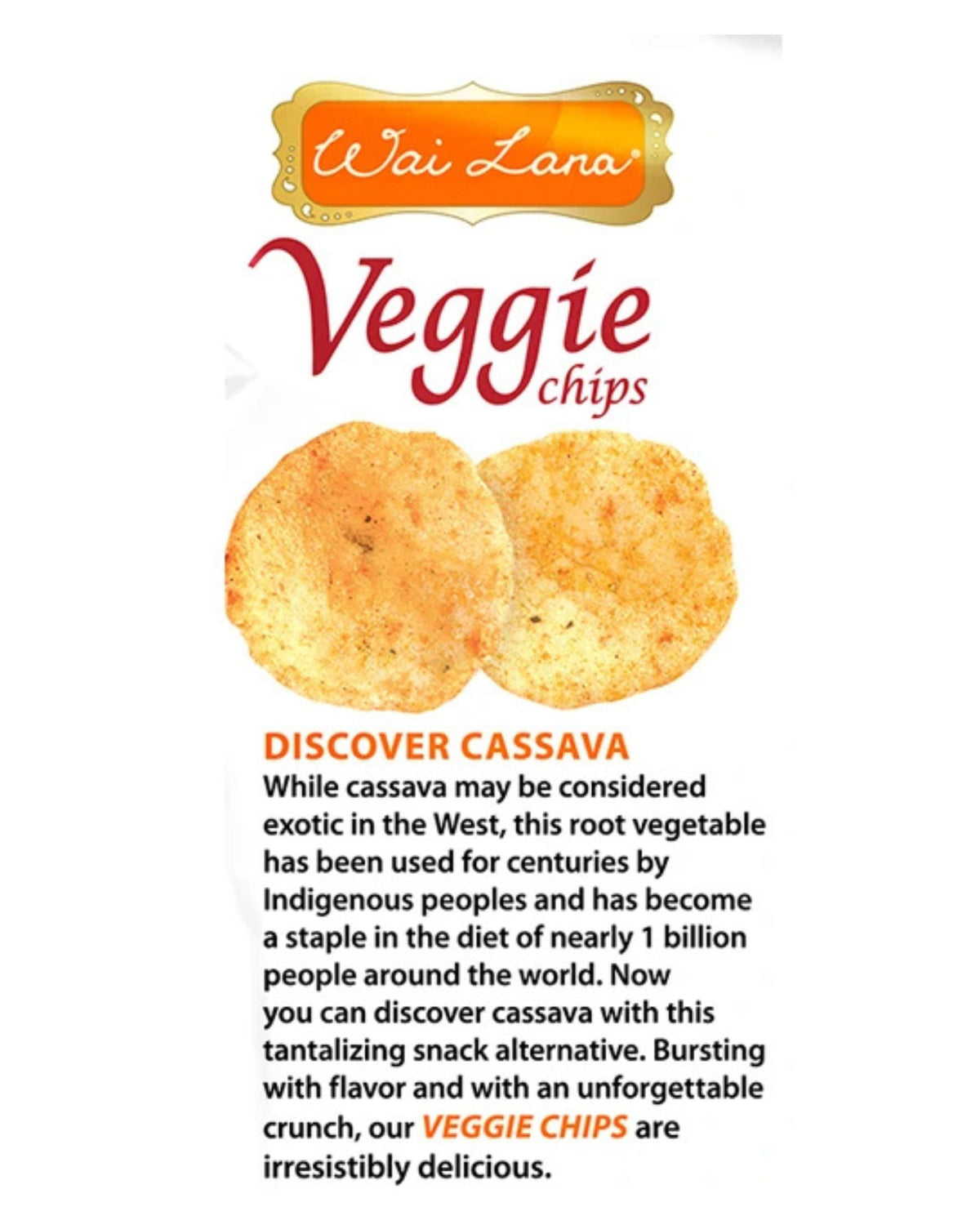 Wai Lana Veggie Chips: Spicy Grill