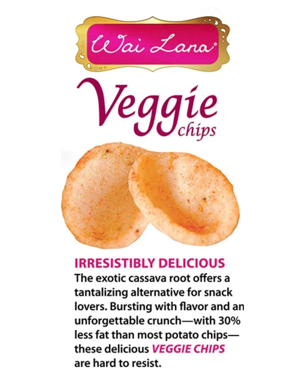 Wai Lana Veggie Chips: Thai Curry & Lime