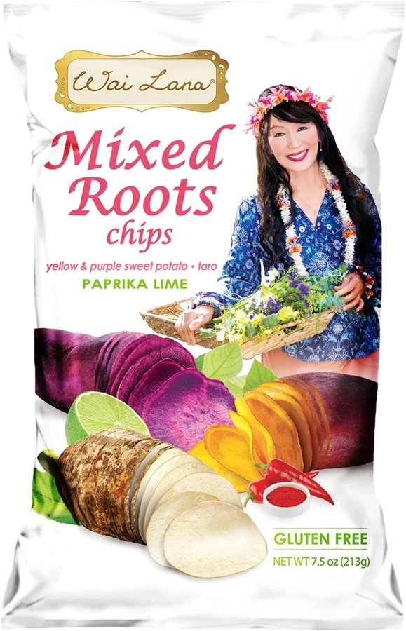 Mixed Roots Chips: Paprika Lime